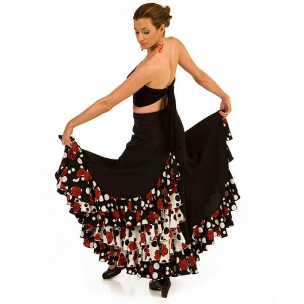 cheap flamenco skirts